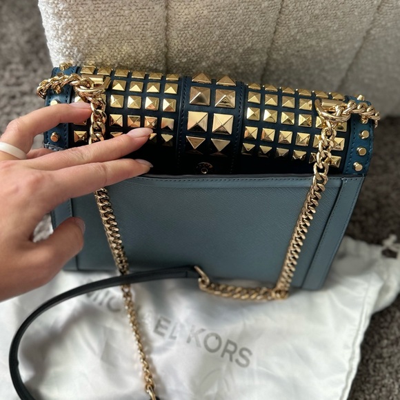 Michael Kors bag, blue - Picture 7 of 8